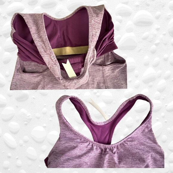 lululemon Purple Workout Top with Attached Skirt – Size S/XS - Picture 4 of 4